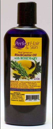  4 oz Jamaican Rosemary Black Castor oil  